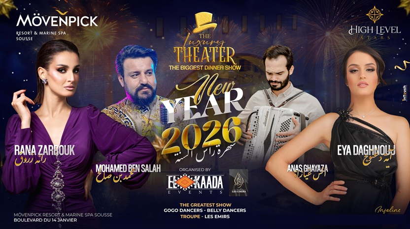 Movenpick Sousse (soirée Hadrumet 31122025)